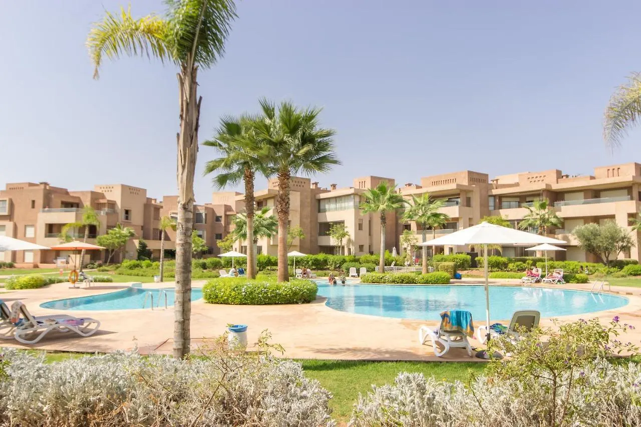 Pool View With Garden In Prestigia - Wifi & Pool Apartment Marrakesh Morocco