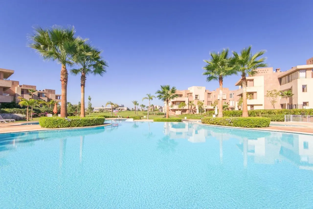 Pool View With Garden In Prestigia - Wifi & Pool Apartment Marrakesh Morocco